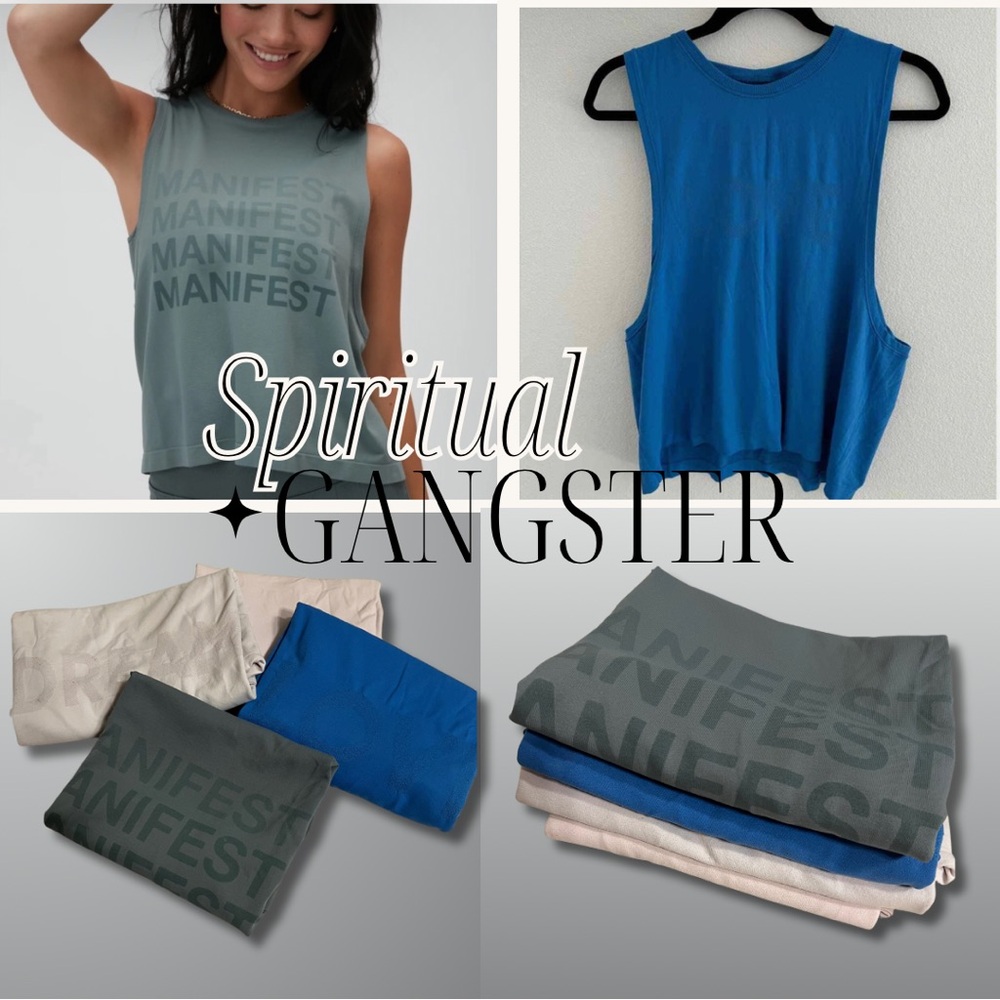 (FOUR) Spiritual Gangster Women’s Muscle Tanks
